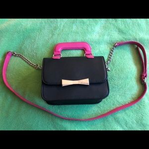 Betsey Johnson Top Handle Crossbody purse.